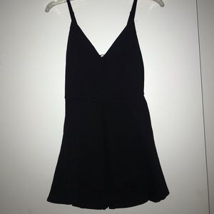 Little black dress with built in shorts